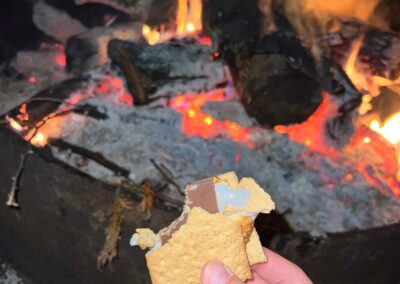 S'mores at Twilight Lake House